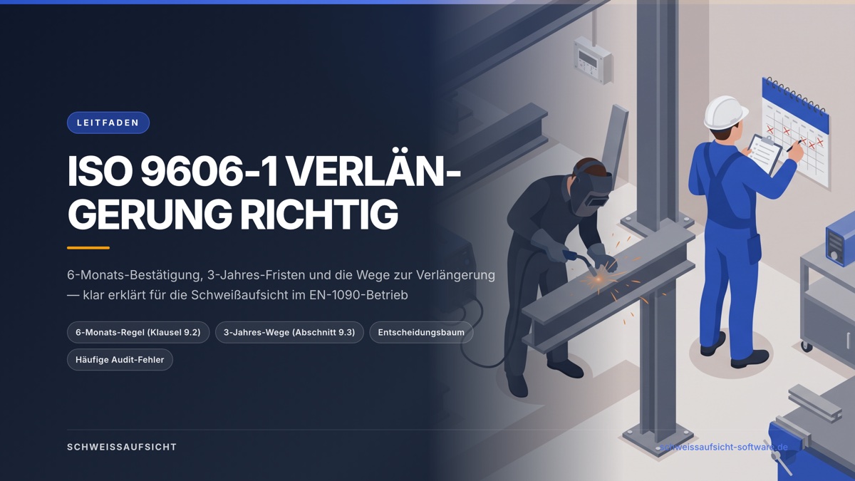 Vorschau: ISO 9606-1 Verlängerung richtig
